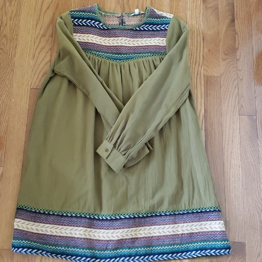 Umgee Dark Green Dress Sz S